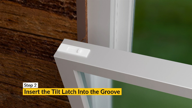 Brixwell Snap in Tilt Latch, Left and Right Pair, Plastic Material